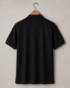 Plain Black Classic Polo T-Shirt