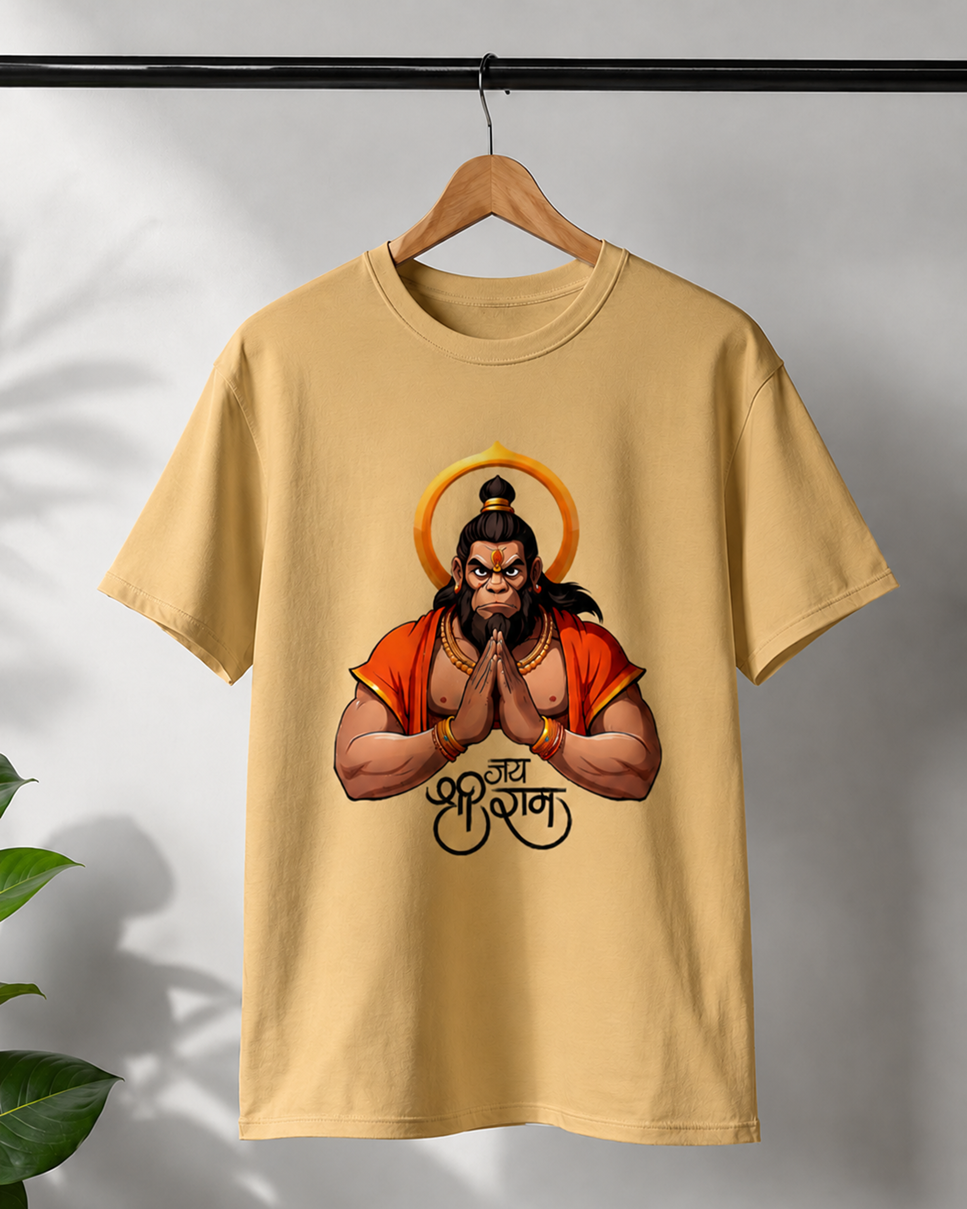 Hanuman Jai Shree Ram Regular T-Shirt