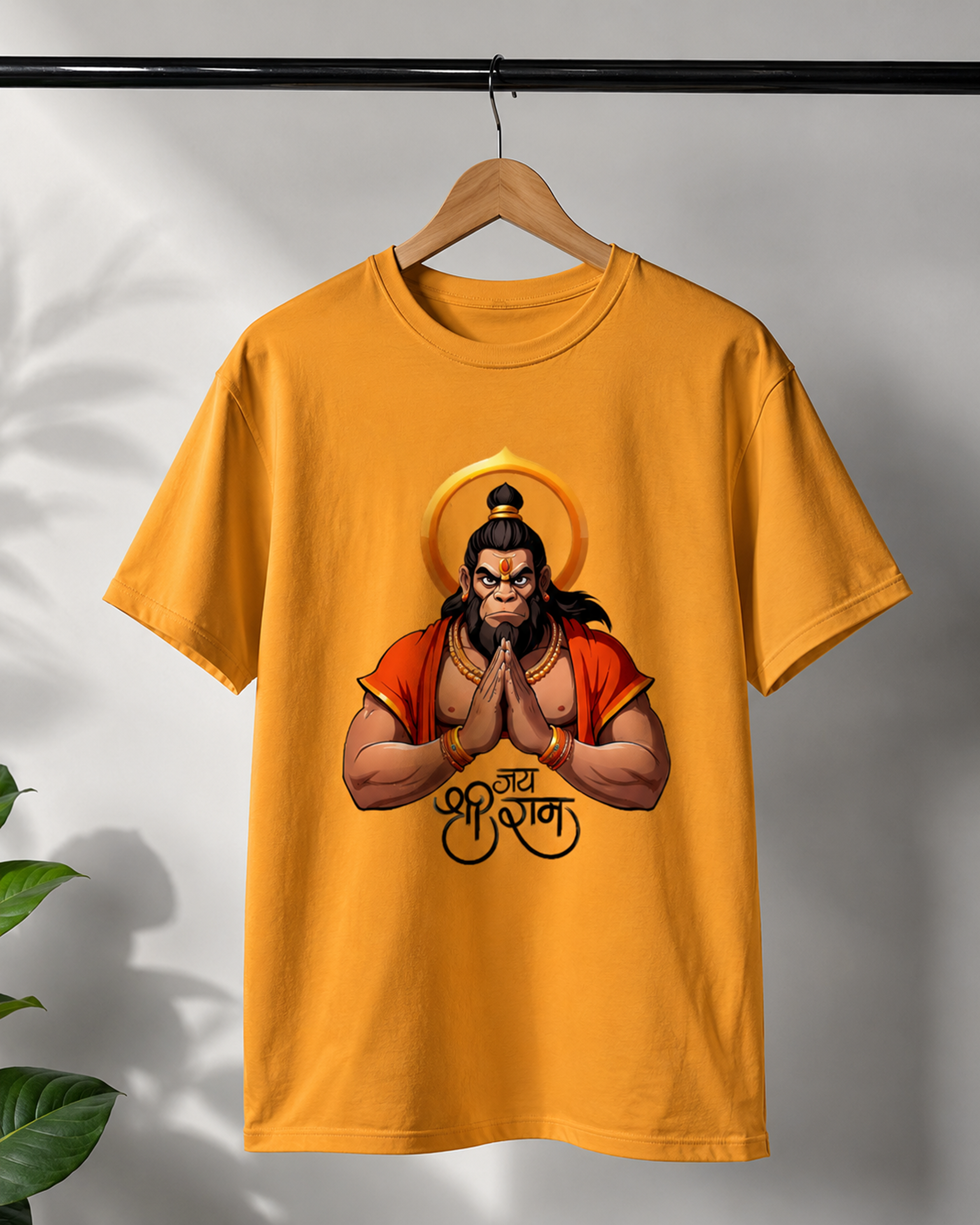 Hanuman Jai Shree Ram Regular T-Shirt