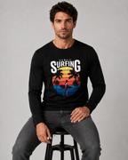 Hawaii Surfing Full Sleeve T-Shirt