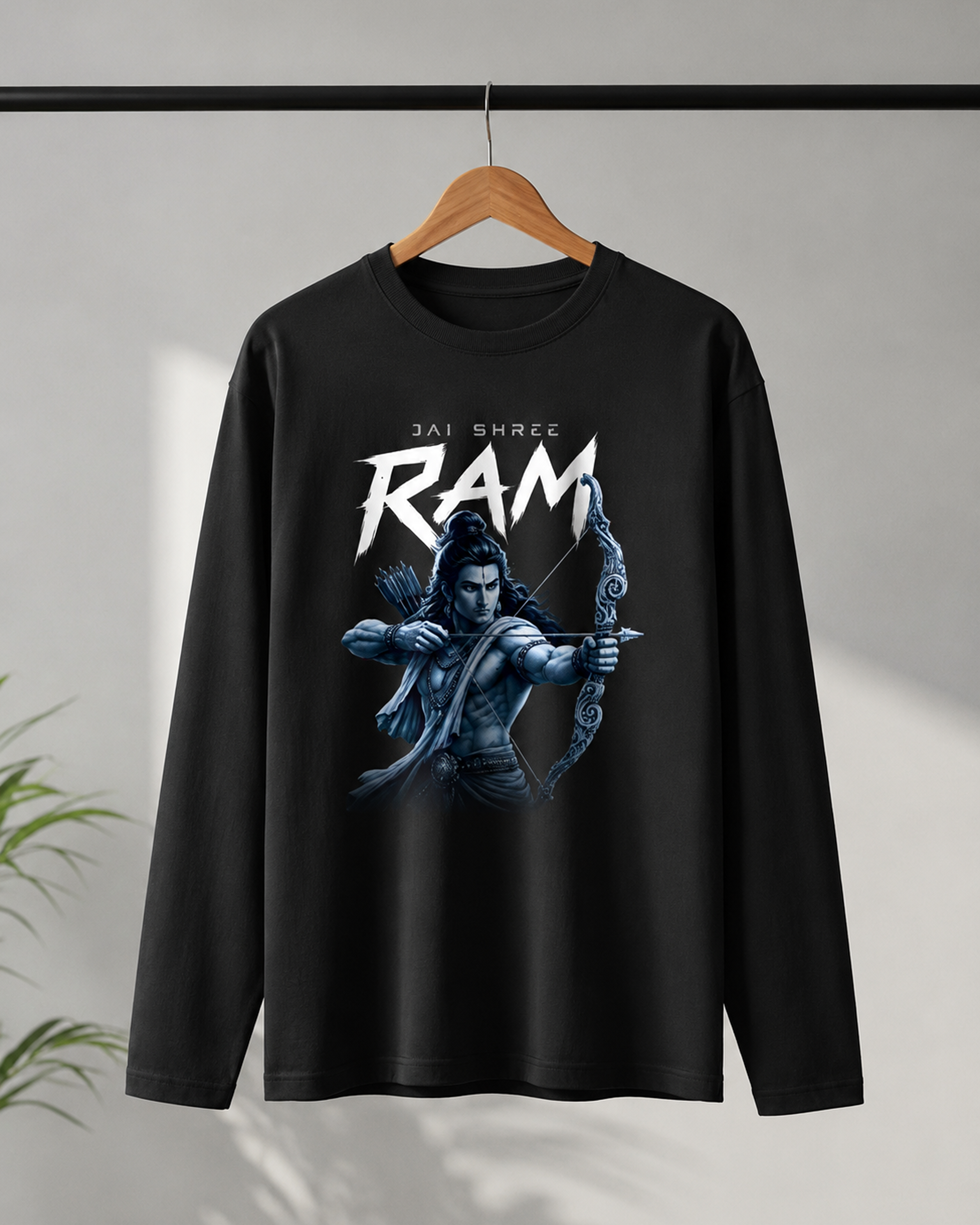 Jai Shree Ram Full Sleeve T-Shirt