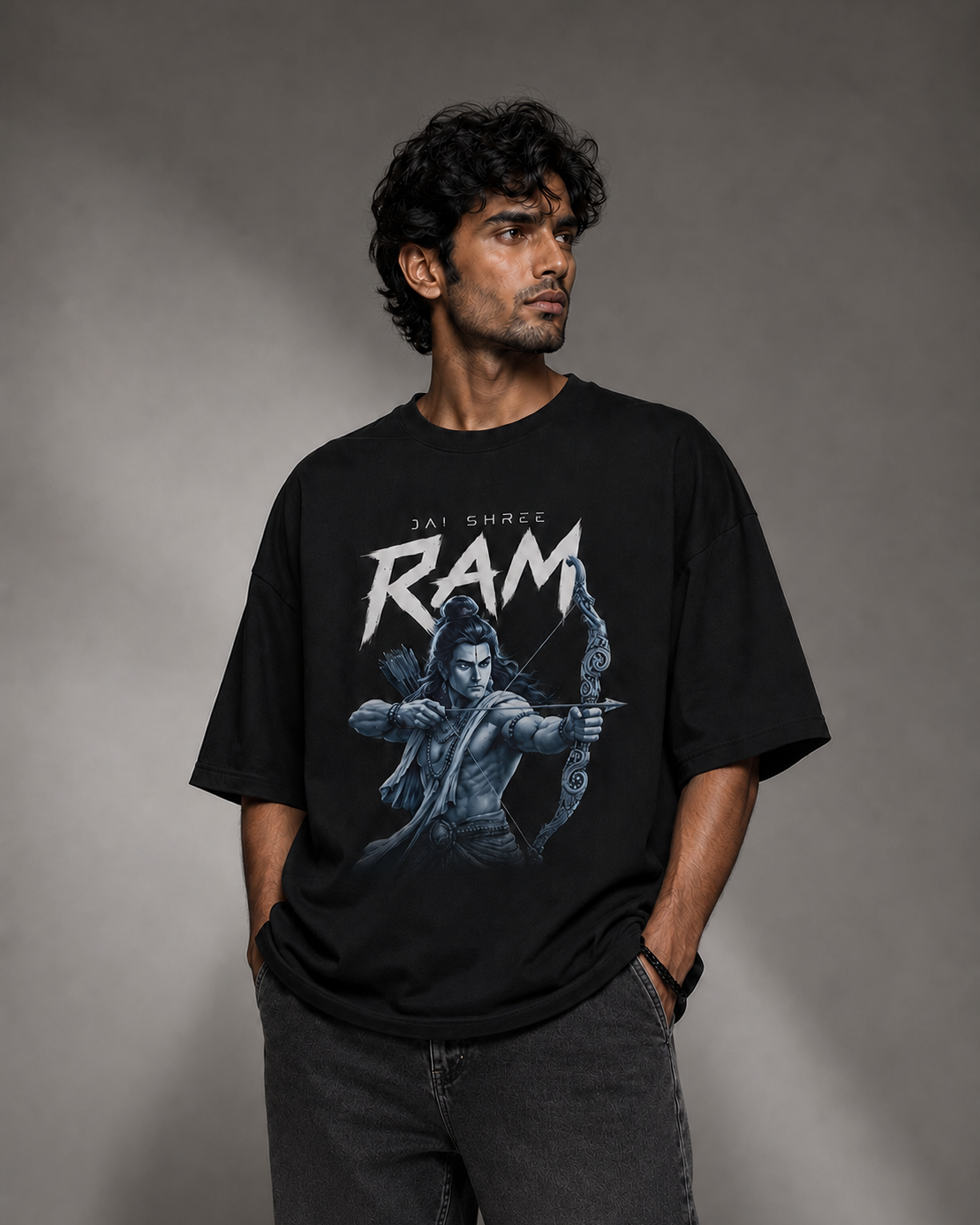 Jai Shree Ram Oversized T-Shirt