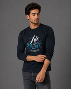 Life is Art Full Sleeve T-Shirt