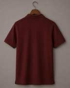 Plain Red Classic Polo T-Shirt