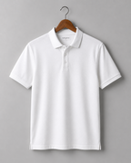 Plain White Classic Polo T-Shirt