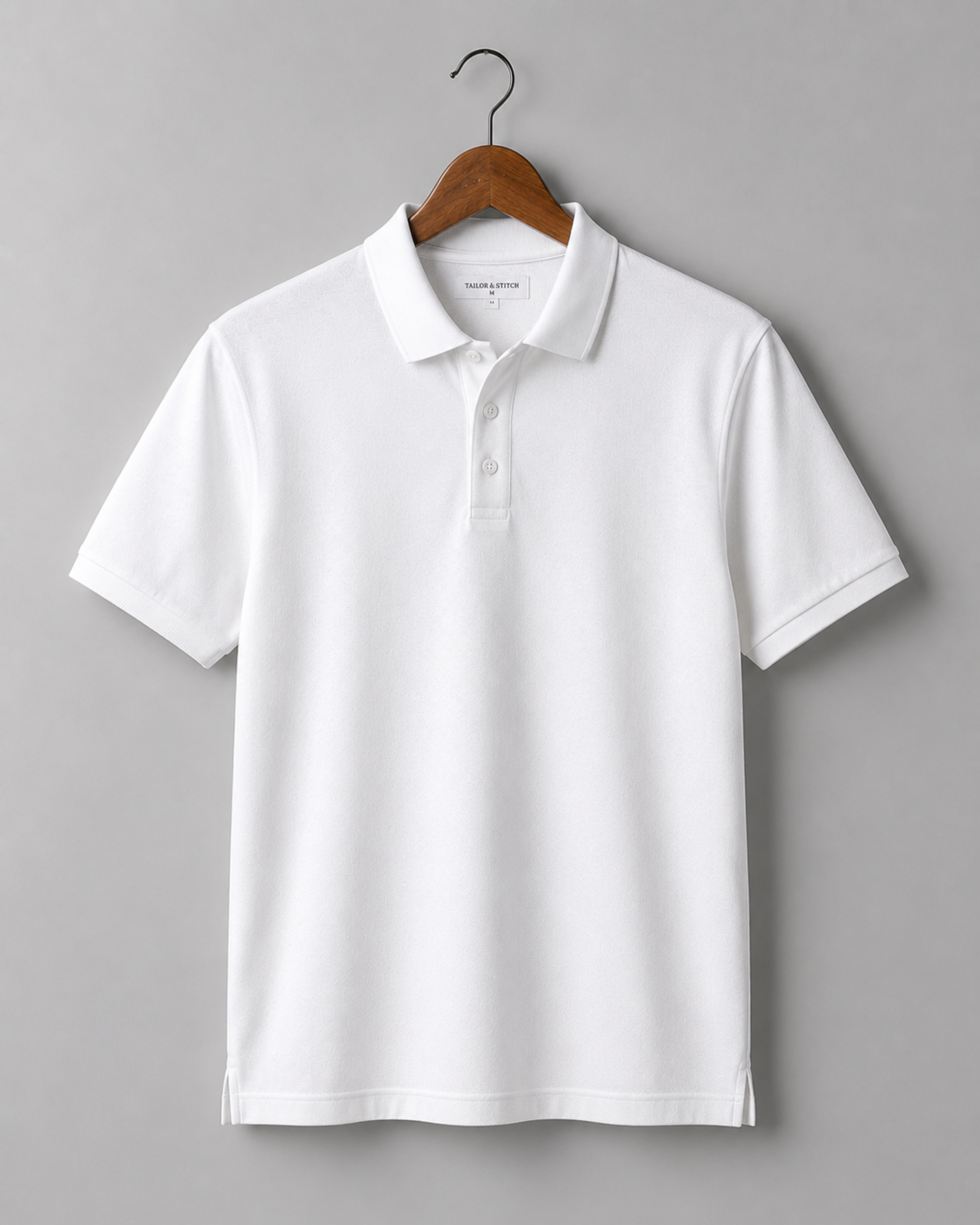 Plain White Classic Polo T-Shirt