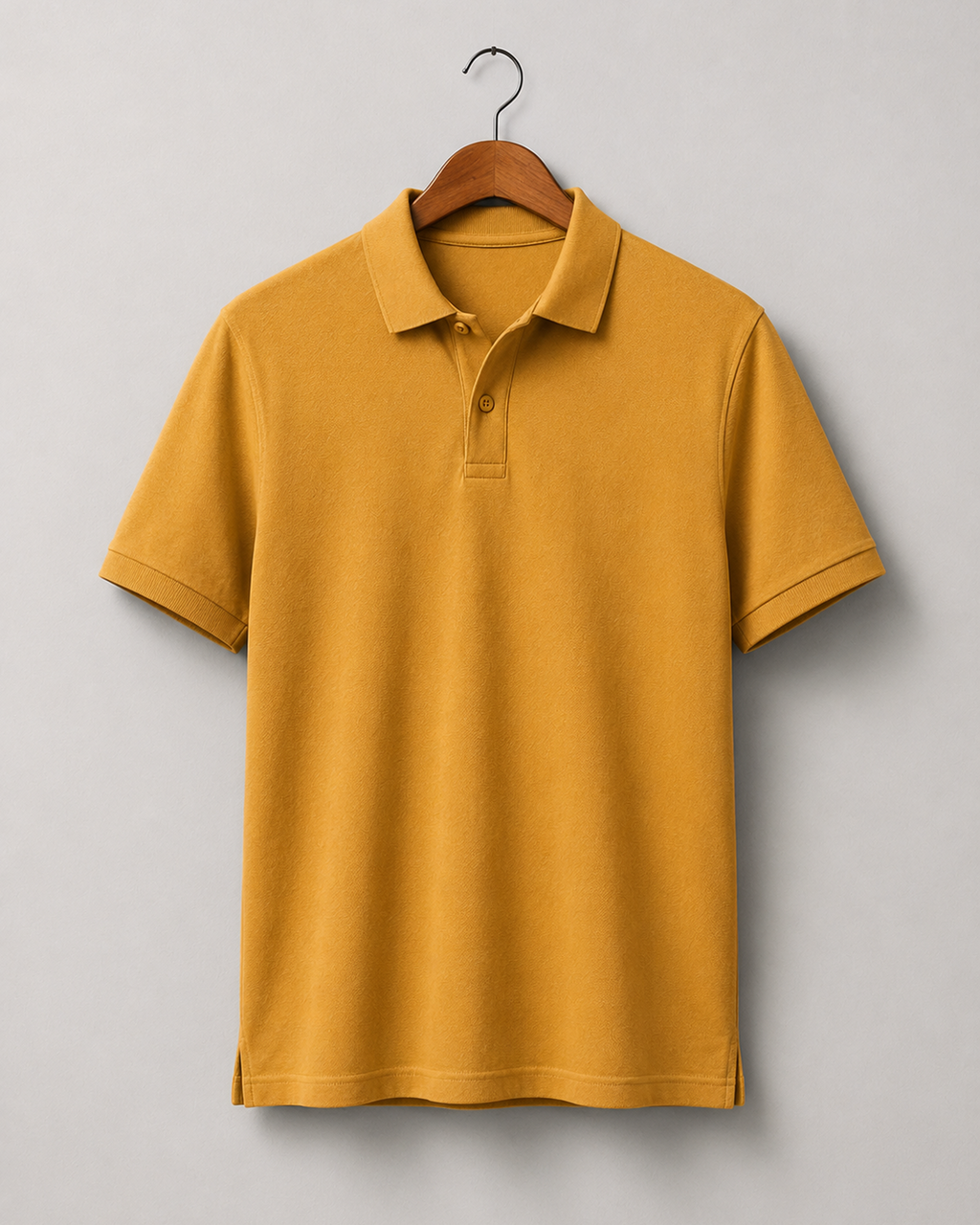 Plain Yellow Classic Polo T-Shirt