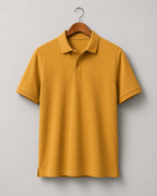 Plain Yellow Classic Polo T-Shirt