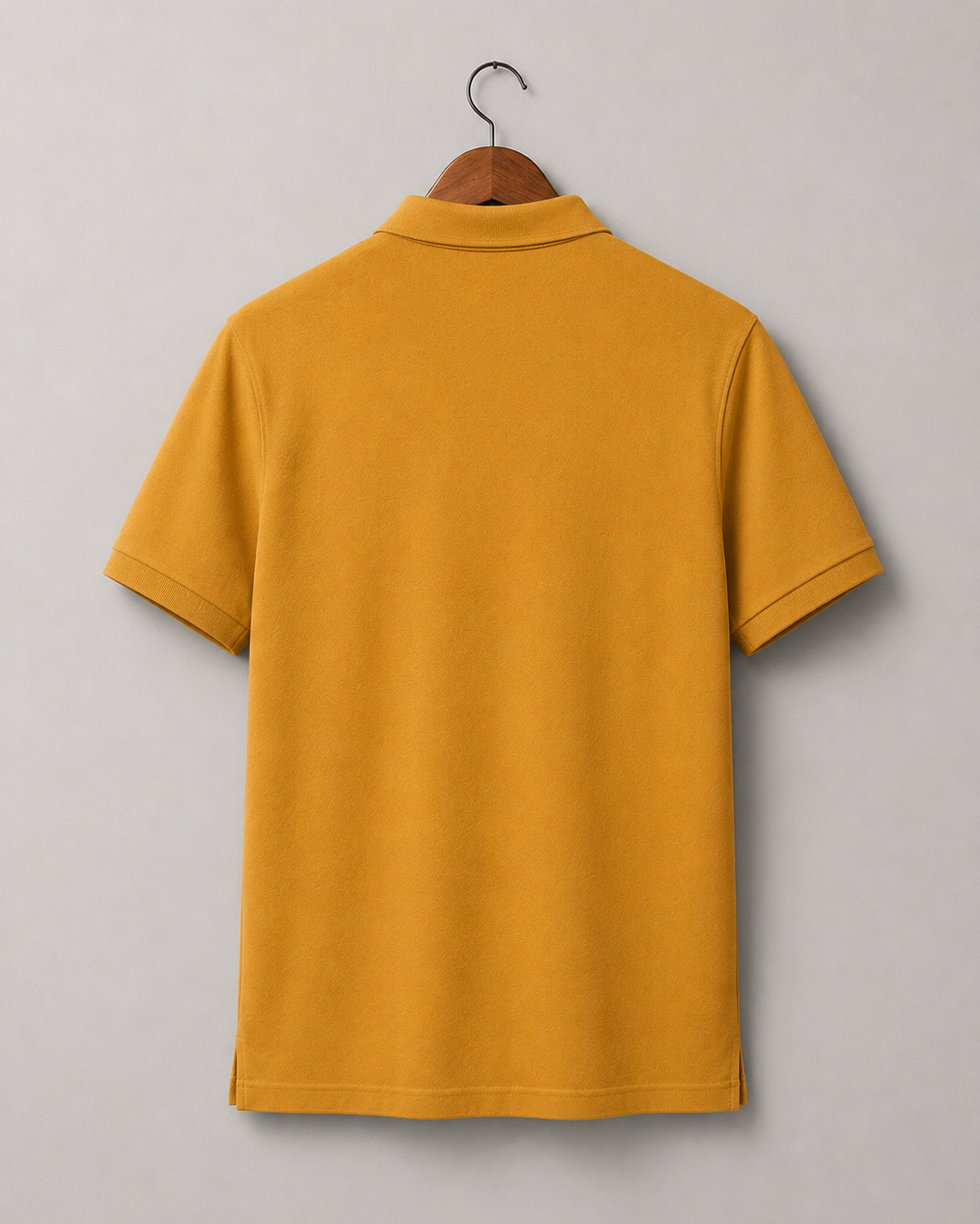Plain Yellow Classic Polo T-Shirt